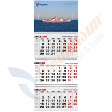 GMC-22 Klasik Taslama Gemici Takvim