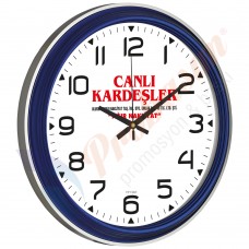 V30-504-GL Plastik Duvar Saati