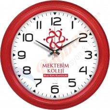 V30-504-K Plastik Duvar Saati