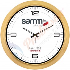 V30-506-A Plastik Duvar Saati