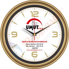 V30-522-AV Plastik Duvar Saati