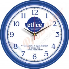 V30-522-L Plastik Duvar Saati