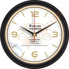 V30-522-SV Plastik Duvar Saati