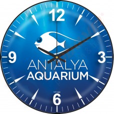 V30-528-B Bombe Cam Duvar Saati