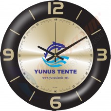 V30-528-DAM Bombe Cam Duvar Saati