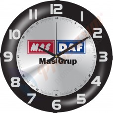 V30-528-DGM Bombe Cam Duvar Saati