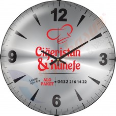 V30-528-GM Bombe Cam Duvar Saati