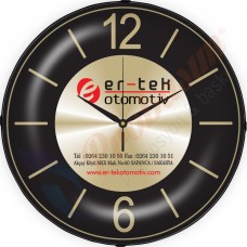 V30-529-SAM Bombe Cam Duvar Saati