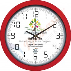 V30-546-K Plastik Duvar Saati