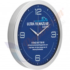 V30-575-G Metalize Duvar Saati
