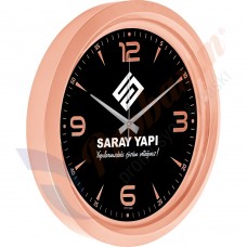 V30-743-B Metalize Duvar Saati