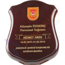 ABK-75 Ahşap Plaket