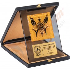 EKT-710 Kutulu Kristal Plaket