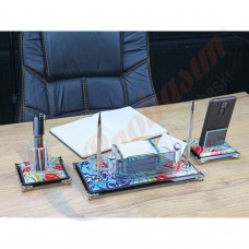 KM-300 3lü Kristal Masa Seti