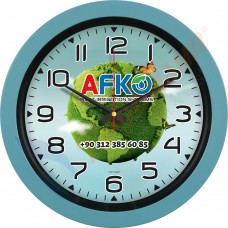 V30-346-CMV Plastik Duvar Saati