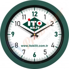 V30-346-HYSL Plastik Duvar Saati