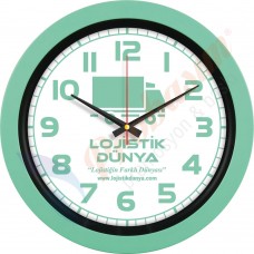 V30-346-MYSL Plastik Duvar Saati