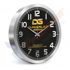 V30-970-GV Alüminyum Duvar Saati