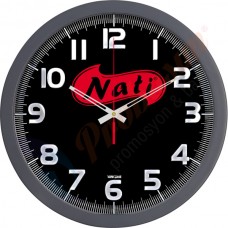 V30-734-FM Plastik Duvar Saati